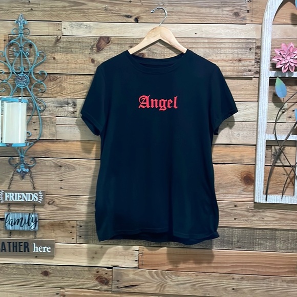 SHEIN Other - SHEIN Angel Black shirt size S